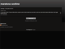 Tablet Screenshot of maratonasextime.blogspot.com