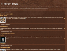 Tablet Screenshot of ilbeccofino.blogspot.com