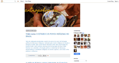 Desktop Screenshot of antropologias.blogspot.com