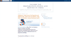 Desktop Screenshot of india-income-tax.blogspot.com