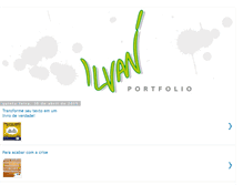Tablet Screenshot of ilvanfilhoportfolio.blogspot.com