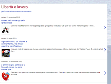 Tablet Screenshot of libertalavoro.blogspot.com