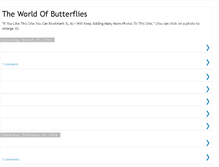 Tablet Screenshot of butterfliesbyvincent.blogspot.com