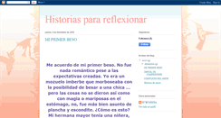 Desktop Screenshot of historias-para-reflexionar.blogspot.com