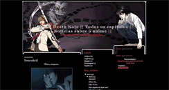 Desktop Screenshot of brasildeathnote.blogspot.com