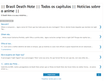 Tablet Screenshot of brasildeathnote.blogspot.com