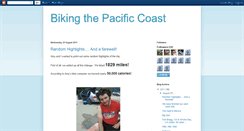 Desktop Screenshot of bikingthepacificcoast.blogspot.com