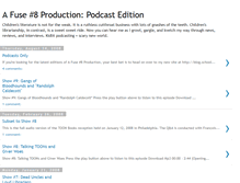 Tablet Screenshot of fusenumber8.blogspot.com