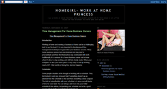 Desktop Screenshot of homegirl-workathomeprincess.blogspot.com