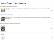Tablet Screenshot of juanmflores84.blogspot.com