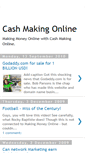 Mobile Screenshot of cash-making-online.blogspot.com