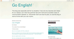 Desktop Screenshot of go4ourenglish.blogspot.com