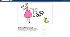 Desktop Screenshot of fitnessandcake.blogspot.com