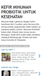 Mobile Screenshot of kefirsehat.blogspot.com