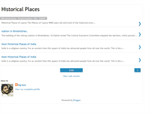 Tablet Screenshot of historikalplaces.blogspot.com