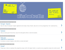 Tablet Screenshot of diskoballs.blogspot.com