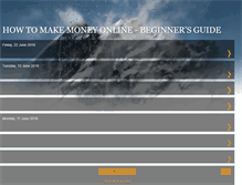 Tablet Screenshot of makemoneyonlineguide2008.blogspot.com