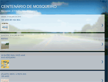 Tablet Screenshot of centenariodemosqueiro.blogspot.com