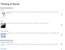 Tablet Screenshot of marinnne.blogspot.com