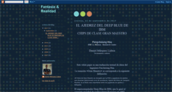 Desktop Screenshot of fantasarealidad.blogspot.com