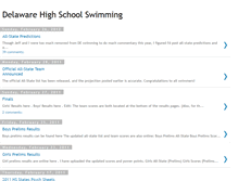 Tablet Screenshot of delawareswimming.blogspot.com