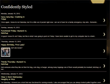 Tablet Screenshot of confidentlystyled.blogspot.com