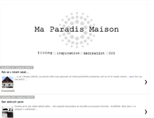 Tablet Screenshot of la-maison-de-paradis.blogspot.com