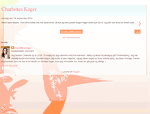 Tablet Screenshot of charlottes-kager.blogspot.com