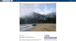 Desktop Screenshot of bloggersinchile.blogspot.com