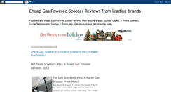 Desktop Screenshot of gas-powered-scooter-reviews.blogspot.com