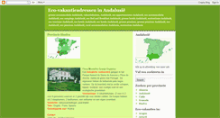 Desktop Screenshot of ecovakantiesandalusie.blogspot.com