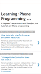 Mobile Screenshot of iphoneprogrammingfordummies.blogspot.com