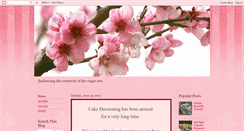 Desktop Screenshot of cindysconfections.blogspot.com
