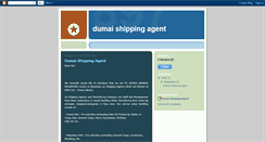 Desktop Screenshot of dumaiportagency.blogspot.com