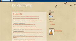 Desktop Screenshot of lld-e-leadership.blogspot.com