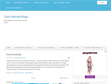 Tablet Screenshot of coolinternetblogs.blogspot.com