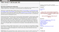 Desktop Screenshot of dailydemarche.blogspot.com