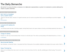 Tablet Screenshot of dailydemarche.blogspot.com