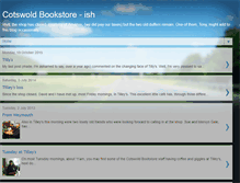 Tablet Screenshot of cotswoldbookstore.blogspot.com