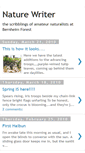 Mobile Screenshot of naturewriter.blogspot.com