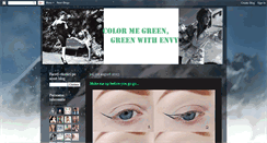 Desktop Screenshot of color-me-green-with-envy.blogspot.com