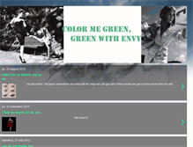 Tablet Screenshot of color-me-green-with-envy.blogspot.com