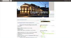 Desktop Screenshot of esquelliterario.blogspot.com