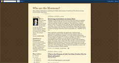 Desktop Screenshot of factsaboutmormons.blogspot.com