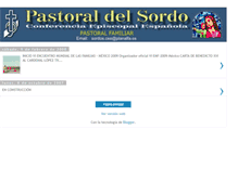 Tablet Screenshot of comisionfamilia-pastoraldelsordocee.blogspot.com