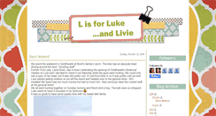 Desktop Screenshot of lisforluke.blogspot.com