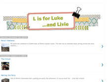 Tablet Screenshot of lisforluke.blogspot.com