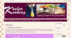 Desktop Screenshot of kosherkooking.blogspot.com