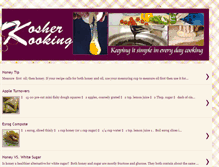 Tablet Screenshot of kosherkooking.blogspot.com