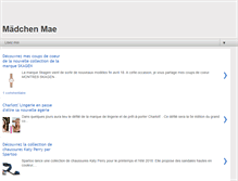 Tablet Screenshot of madchenmae.blogspot.com